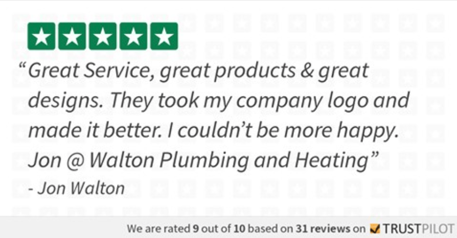 stickers and that review