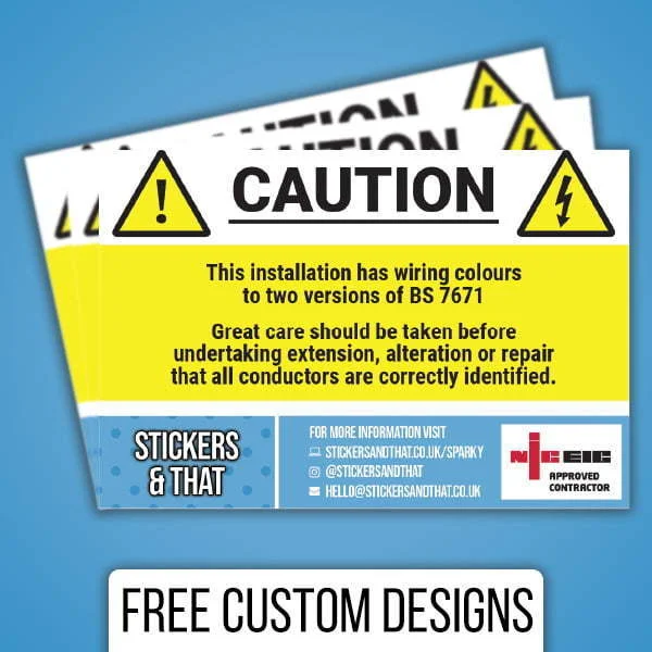 Branded Caution Labels