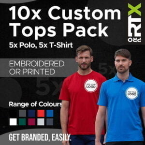 Embroidered Tshirts and Tops Pack of 10