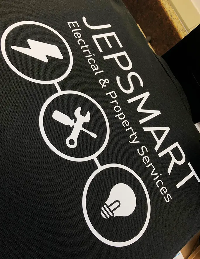 Big Back print example for jepsmart company