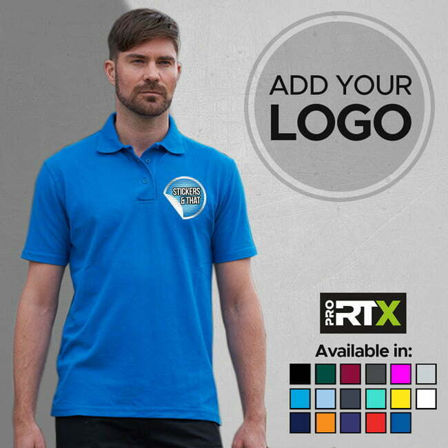 Branded Polo Shirts Pro RTX - StickersAndThat
