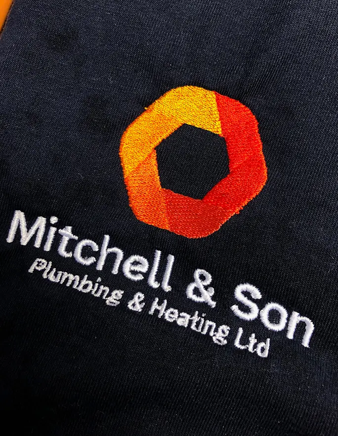 Polo Shirt Embroidery Example