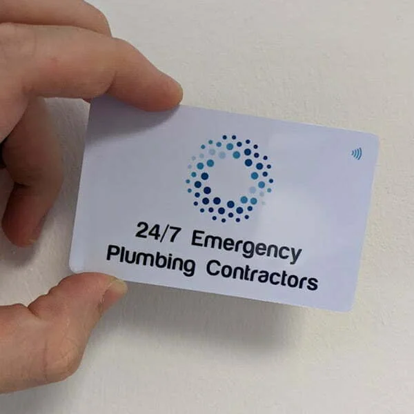 White Tappio Card Example