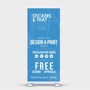 Custom Standing Roller Banners