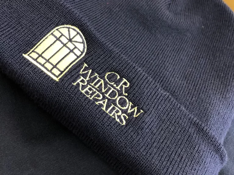 Embroidered Beanie for Window Company