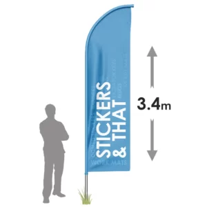 Medium Feather Flag Product Image