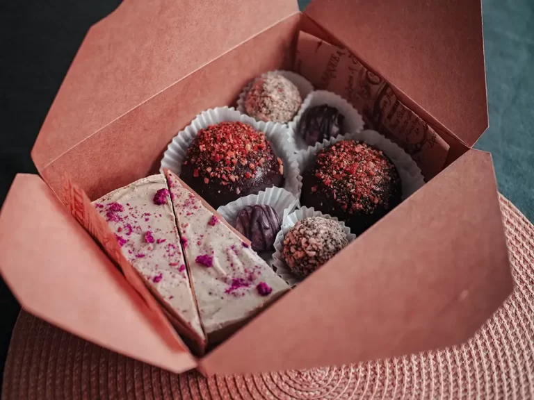 image of cakes in a box
