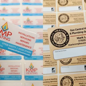 Domed stickers and service sticker pack