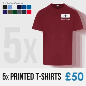 5x Printed T-Shirts