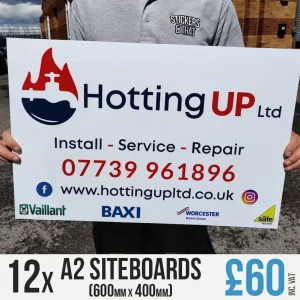 Deal for 12x A2 siteboards