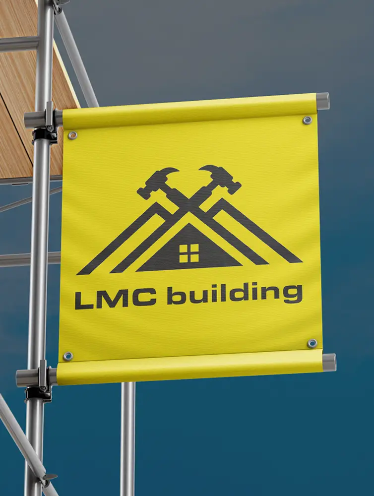 custom printed scaffold banners