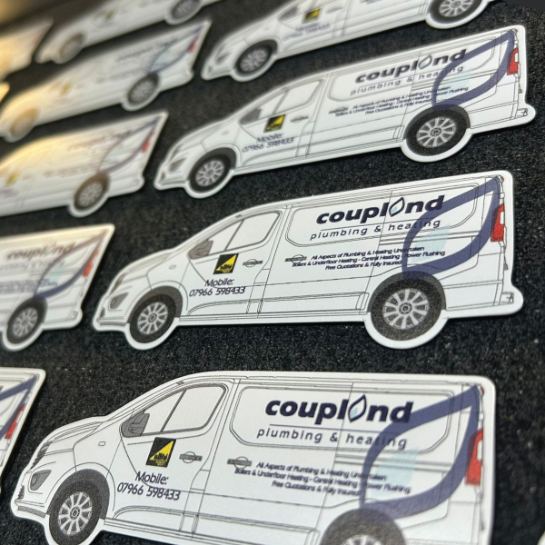 Van Shaped Business Magnetic