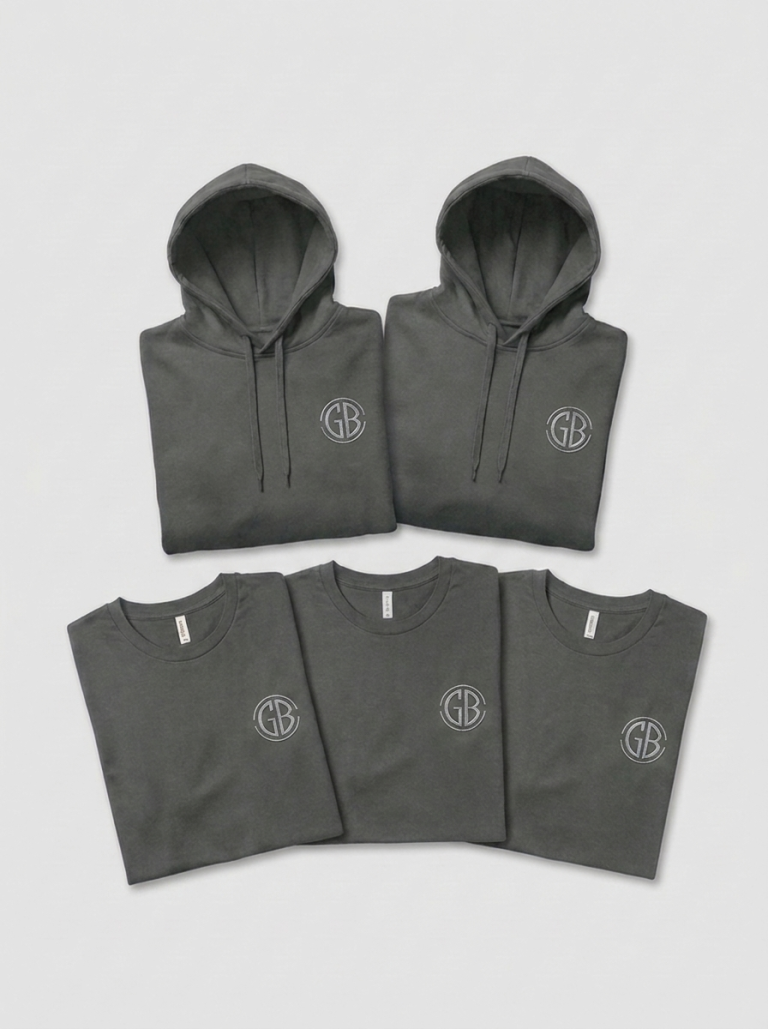 hoodie and tshirt branded workwear bundle